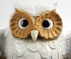 ふくろう　陶器フクロウ　信楽焼ふくろう　梟