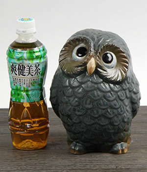 ふくろう　陶器フクロウ　信楽焼ふくろう　梟