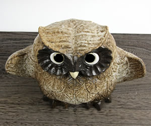 ふくろう 陶器フクロウ 信楽焼ふくろう 梟