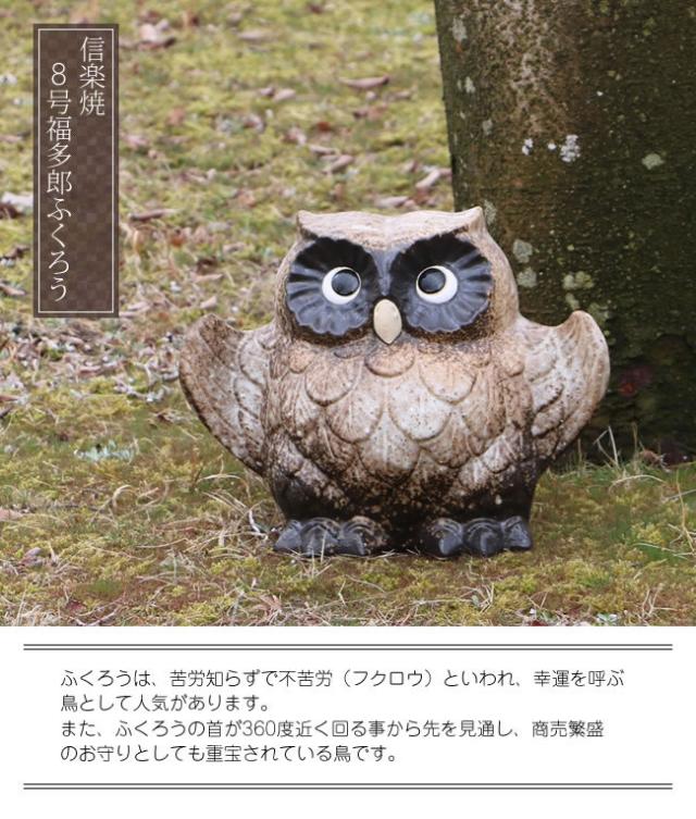 ふくろう 陶器フクロウ 信楽焼ふくろう 梟