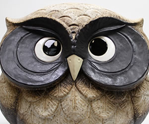 ふくろう 陶器フクロウ 信楽焼ふくろう 梟