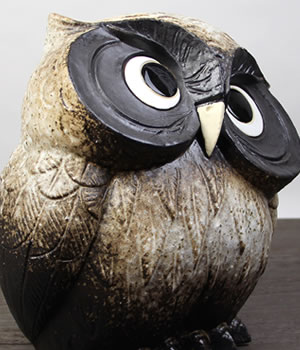 ふくろう 陶器フクロウ 信楽焼ふくろう 梟