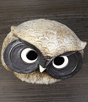 ふくろう 陶器フクロウ 信楽焼ふくろう 梟