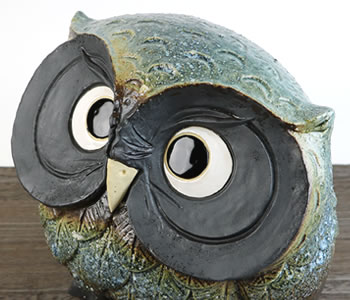 ふくろう 陶器フクロウ 信楽焼ふくろう 梟