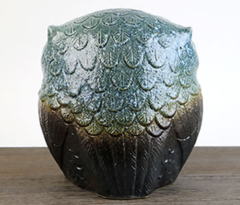 ふくろう 陶器フクロウ 信楽焼ふくろう 梟