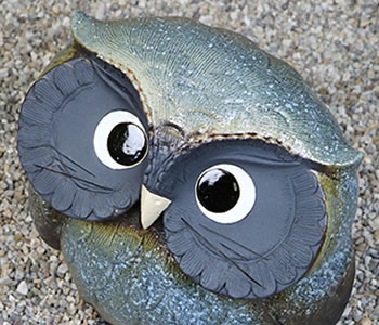 ふくろう　陶器フクロウ　信楽焼ふくろう　梟