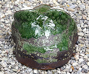 かえる 陶器かえる しがらき蛙 カエル置物 信楽焼