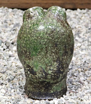 かえる 陶器かえる しがらき蛙 カエル置物 信楽焼