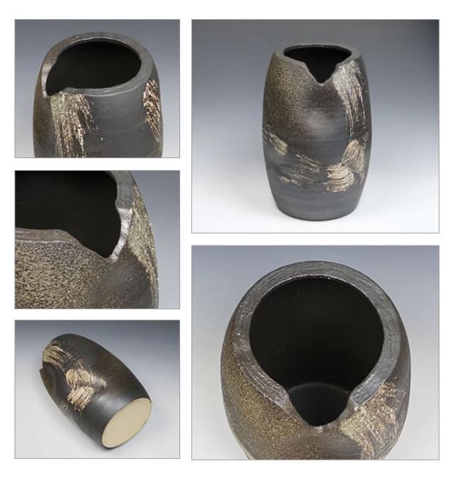 かさたて 陶器傘立て しがらきやき傘立て 信楽焼 かさたて