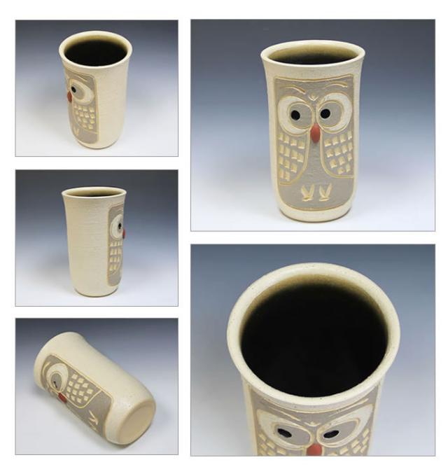 かさたて 陶器傘立て しがらきやき傘立て 信楽焼 かさたて