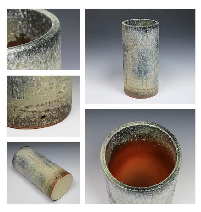 かさたて 陶器傘立て しがらきやき傘立て 信楽焼 かさたて