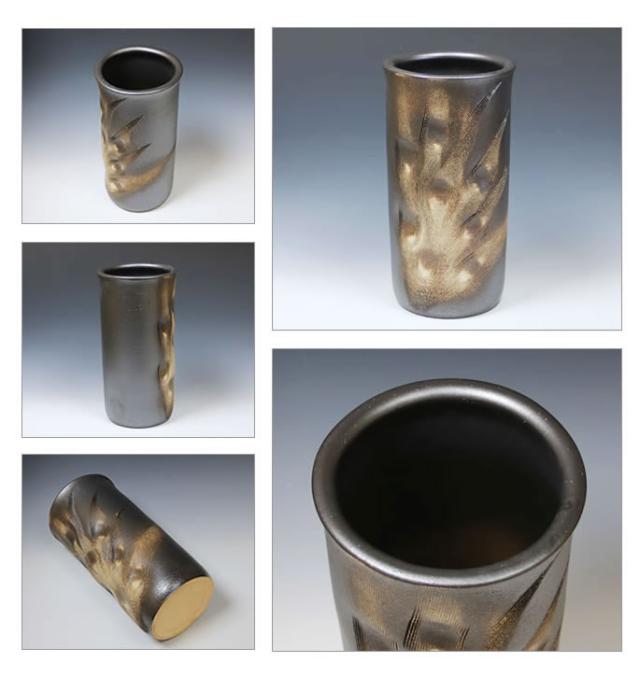 かさたて 陶器傘立て しがらきやき傘立て 信楽焼 かさたて