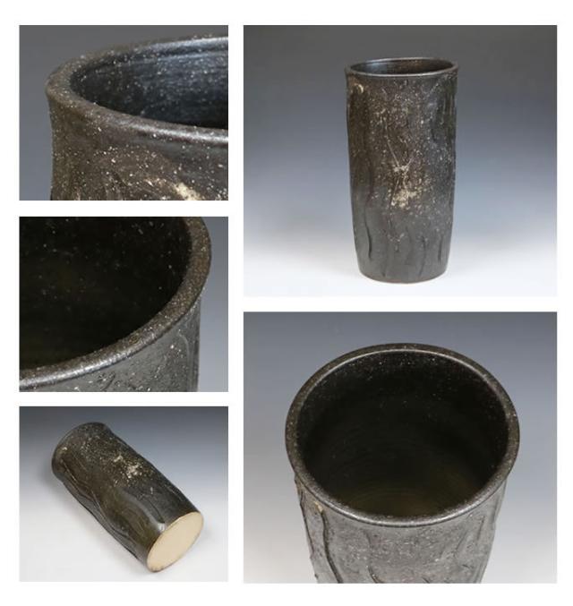 かさたて 陶器傘立て しがらきやき傘立て 信楽焼 かさたて