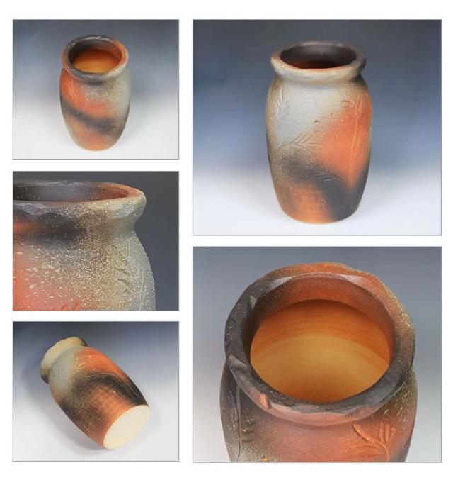 かさたて 陶器傘立て しがらきやき傘立て 信楽焼 かさたて