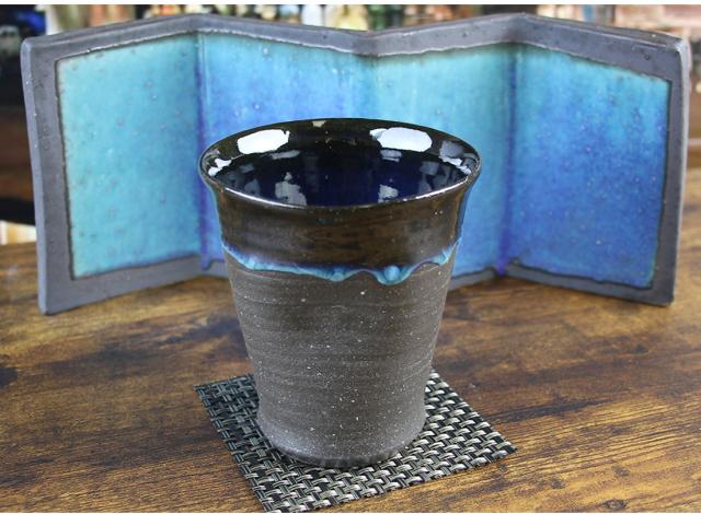 信楽焼 フリーカップ タンブラー 高級 ギフト