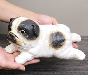 犬 置物 信楽焼