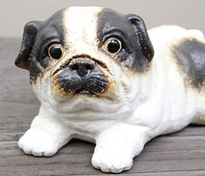 犬 置物 信楽焼