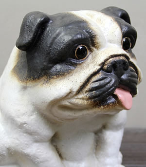 犬 置物 信楽焼