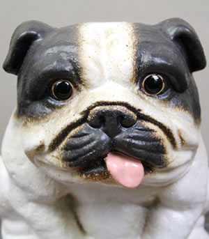 犬 置物 信楽焼