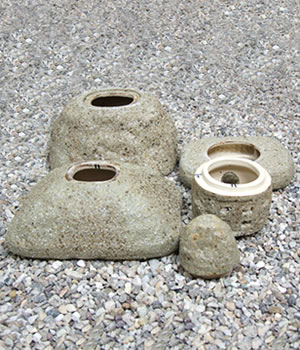 とうろう 陶器灯籠 燈篭 庭用灯篭 しがらきやき