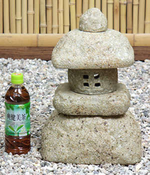 とうろう 陶器灯籠 燈篭 庭用灯篭 しがらきやき