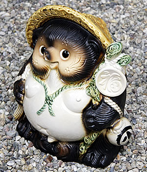 狸 たぬき 置物