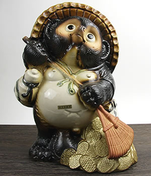 狸 たぬき 置物