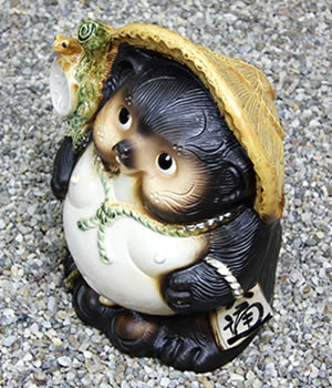 狸 たぬき 置物