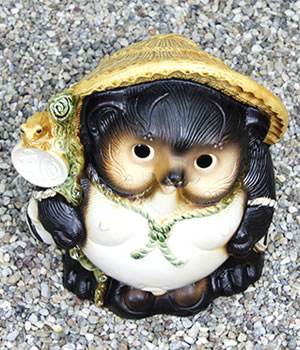 狸 たぬき 置物