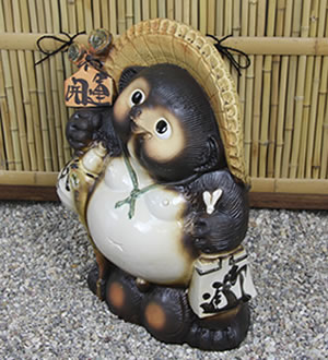 狸 たぬき 置物