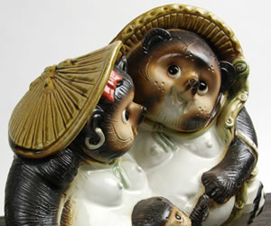 狸 たぬき 置物