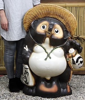 狸 たぬき 置物