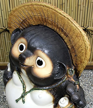 狸 たぬき 置物
