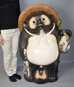 狸 たぬき 置物