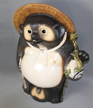狸 たぬき 置物