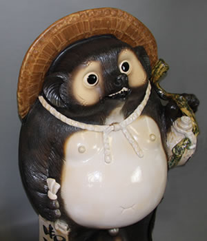 狸 たぬき 置物
