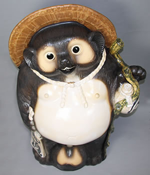 狸 たぬき 置物