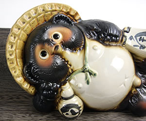 狸 たぬき 置物