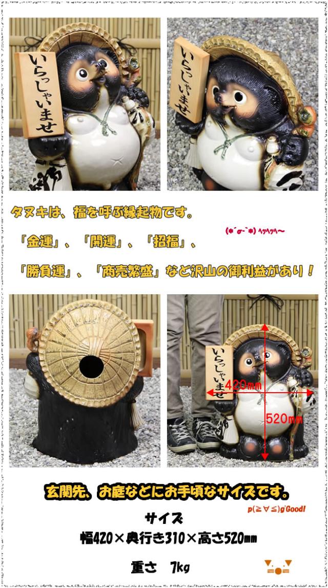 狸 たぬき 置物 