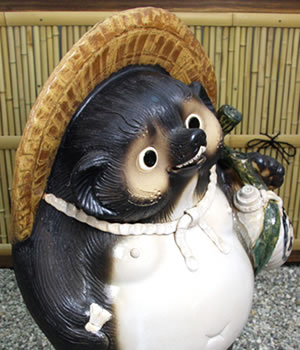 狸 たぬき 置物