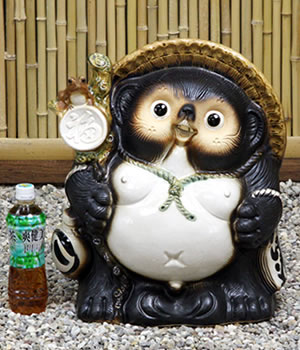 狸 たぬき 置物