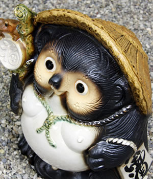 狸 たぬき 置物