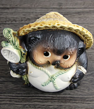 狸 たぬき 置物