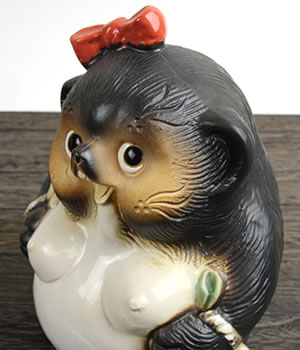 狸 たぬき 置物