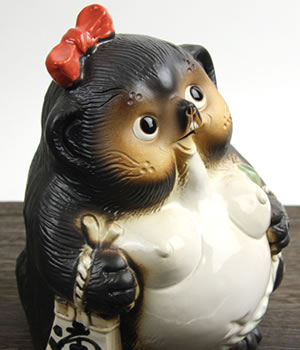 狸 たぬき 置物