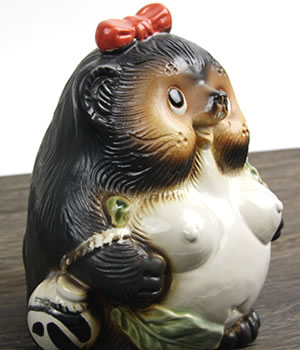 たぬき 置物 詳細画像3