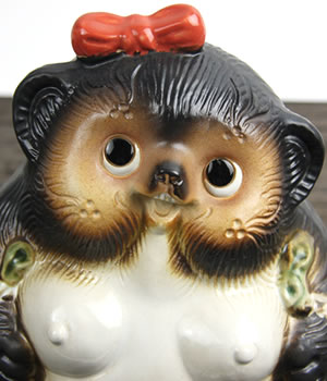 たぬき 置物 詳細画像5