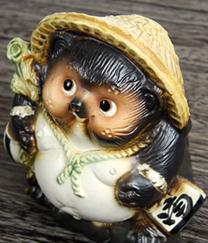 たぬき 置物 詳細画像2