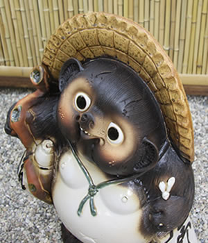 狸 たぬき 置物