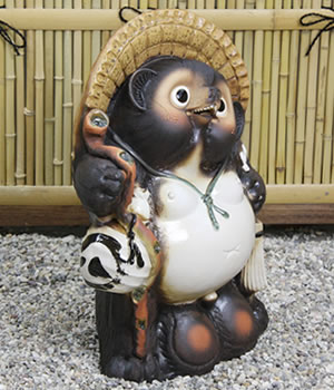 狸 たぬき 置物